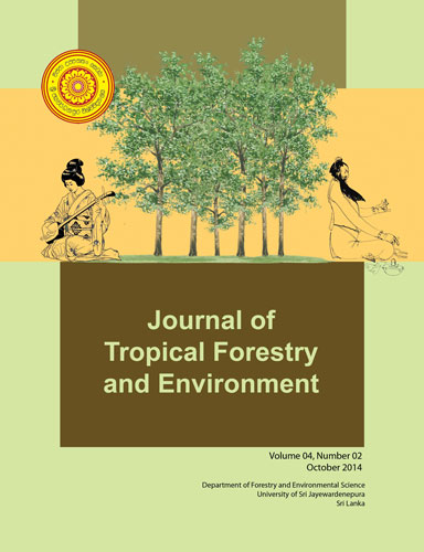 11Journal of tropical forestry and environment October 2014