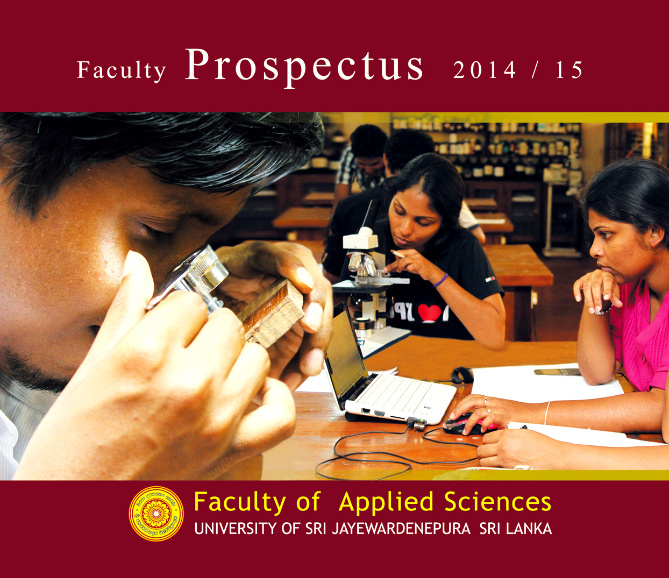 Prospectus Faculty of Applied Science 2015