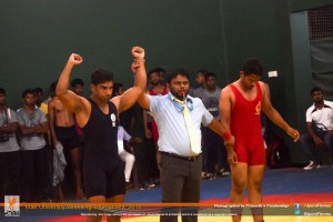 Uwin Ariyarathna Wrestling