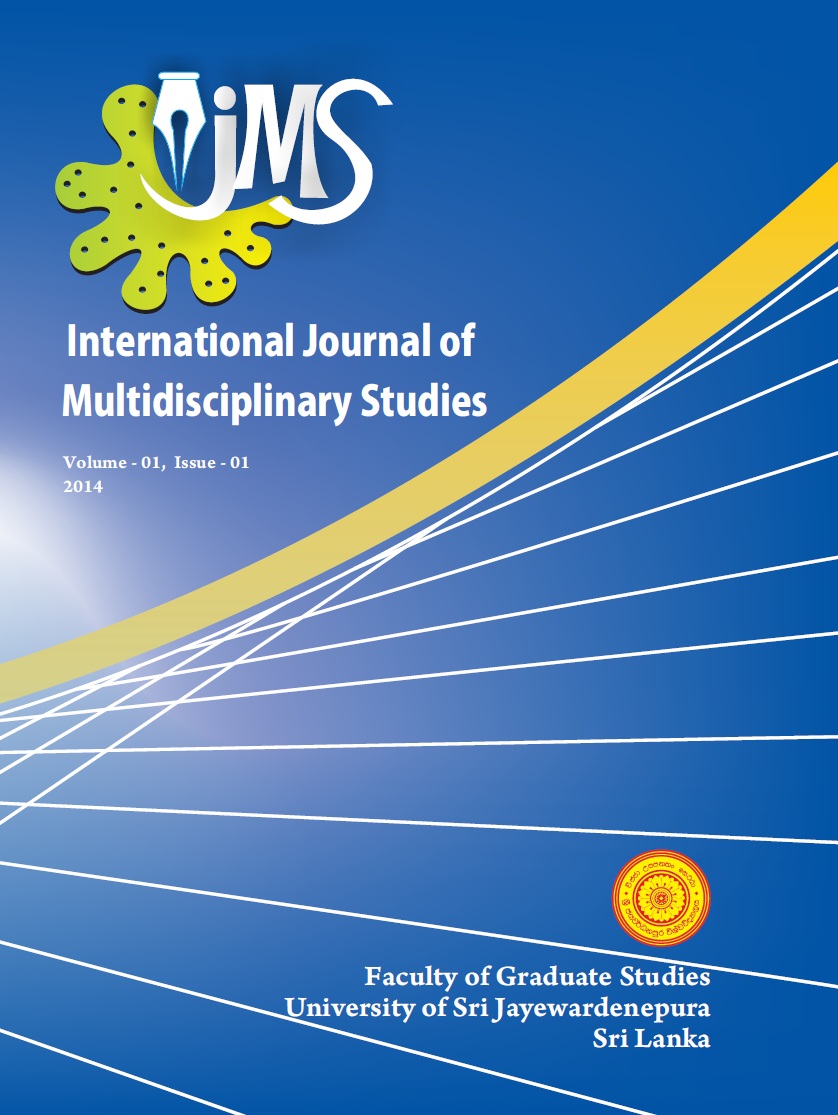 Journal of Mutidisciplinary studies