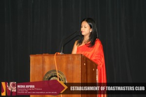 J’pura University Toastmasters Club launching ceromony