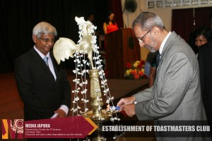 J’pura University Toastmasters Club launching ceromony