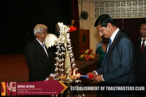 J’pura University Toastmasters Club launching ceromony
