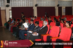 J’pura University Toastmasters Club launching ceromony