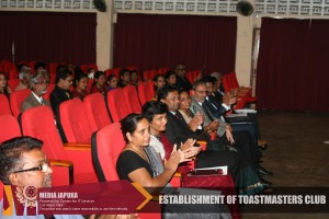 J’pura University Toastmasters Club launching ceromony