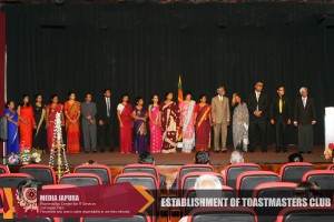 J’pura University Toastmasters Club launching ceromony