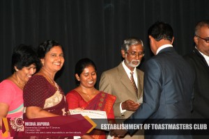 J’pura University Toastmasters Club launching ceromony