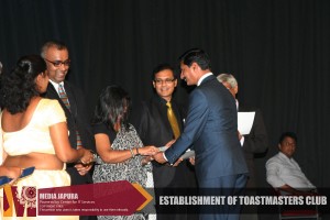 J’pura University Toastmasters Club launching ceromony