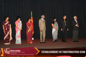 J’pura University Toastmasters Club launching ceromony