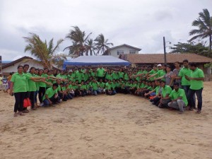 International Coastal Clean-up Day 2015 : Clean and Green is our Dream