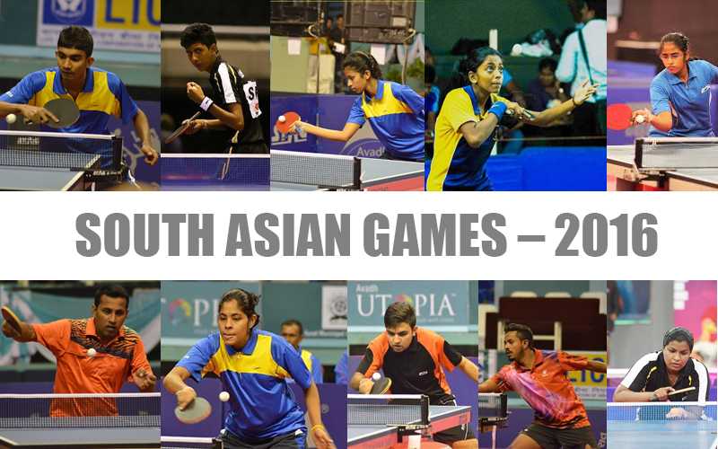 SOUTH ASIAN GAMES – 2016