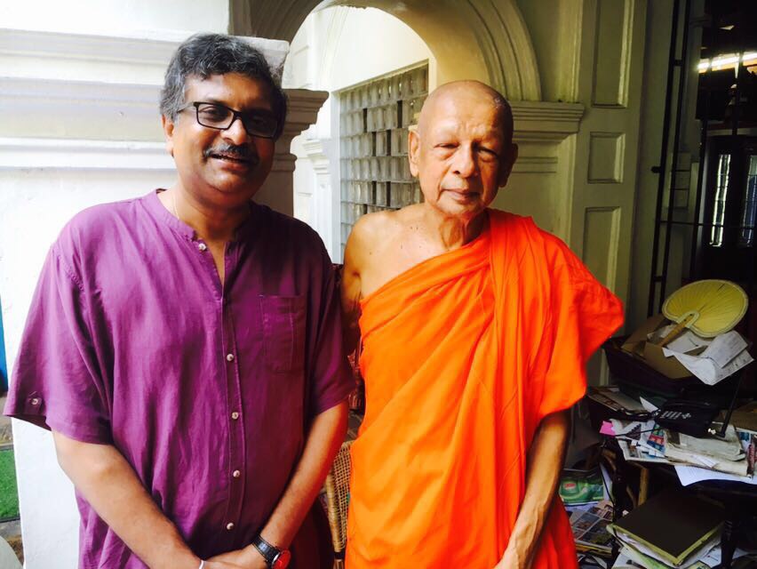 VC with Gangaramaya Podi Hamuduruwo