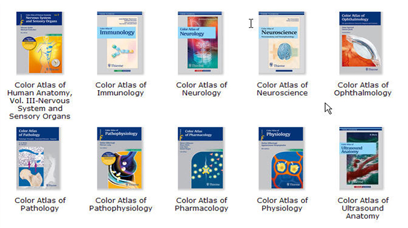 Thieme's Medical and chemistry Journals Database - Trial access