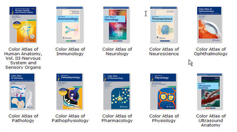 Thieme's Medical and chemistry Journals Database - Trial access
