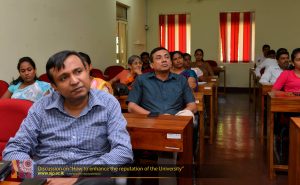 Faculty of Graduate Studies, University of Sri jayewardenepura has organized a special discussion on “How to enhance the reputation of the University” on 18th of August 2016 at 11.00 a.m to 12,00 noon in Seminar room 1,Faculty of Graduate Studies, University of Sri jayewardenepura.