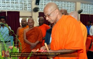 12th National Conference on Pali and Buddhist Studies 2016