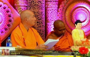 12th National Conference on Pali and Buddhist Studies 2016