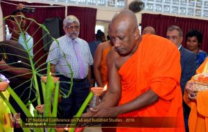 12th National Conference on Pali and Buddhist Studies 2016