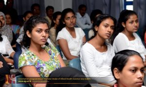 Orientation programme of the new intake of Allied Health Science