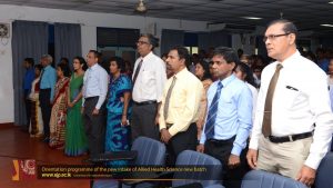 Orientation programme of the new intake of Allied Health Science