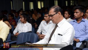 Orientation programme of the new intake of Allied Health Science