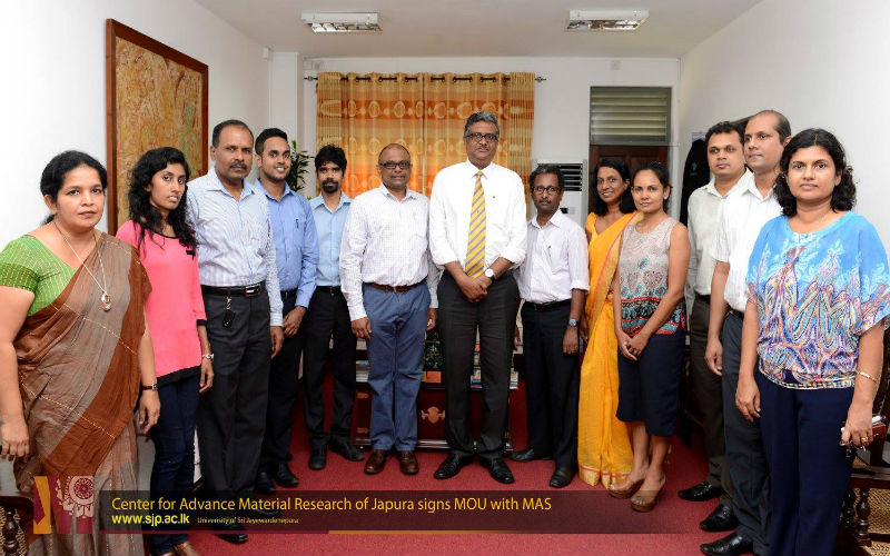 Center for Advance Material Research of Japura signs MOU with MAS