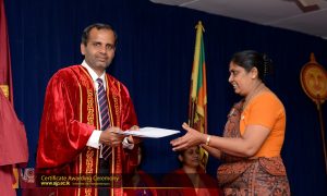 Certificate awarding ceremony