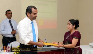 Research Grant Awarding Ceremony