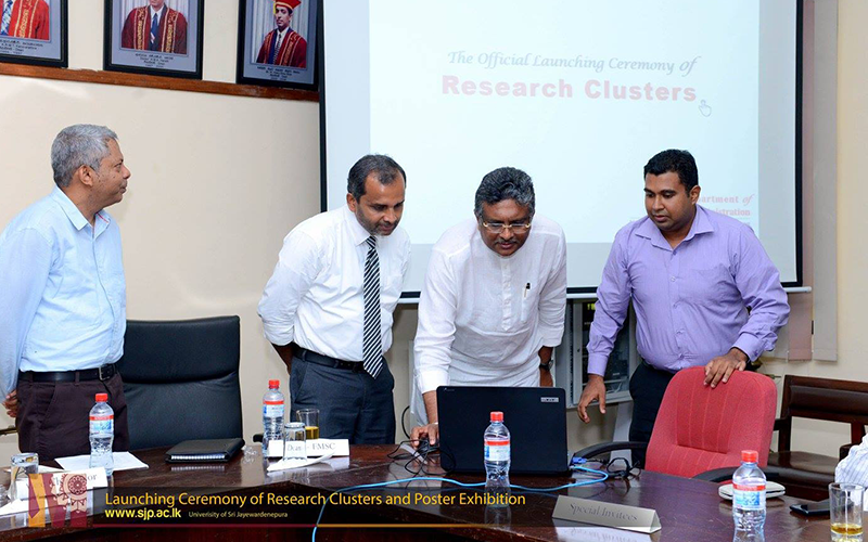 Launching Ceremony of Research Clusters and Poster Exhibition