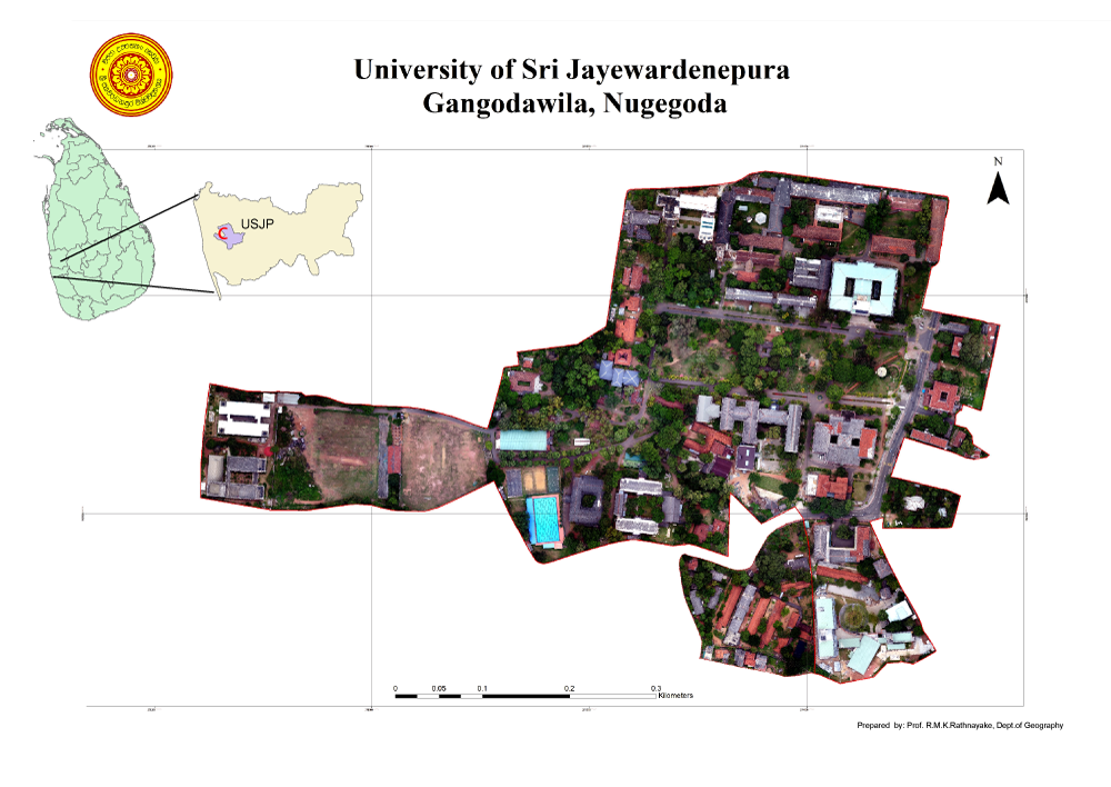 University of Sri Jayewardenepura - Drone Map