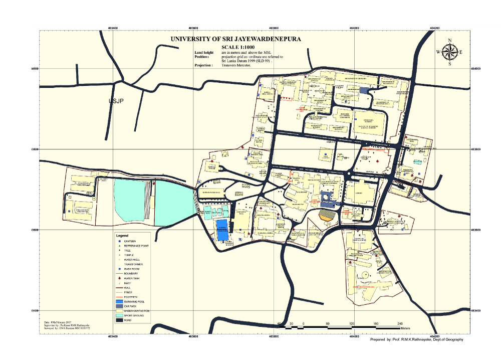 University of Sri Jayewardenepura - GPS MAP