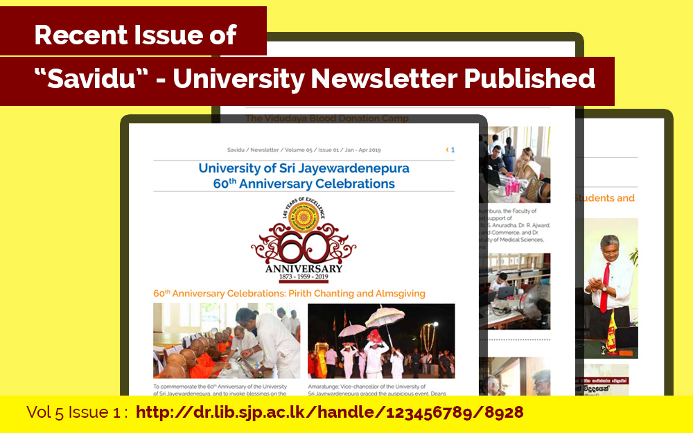 Recent issue of Savdu University newsletter has been published