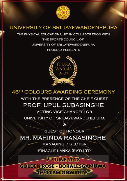 Colours awarding ceremony