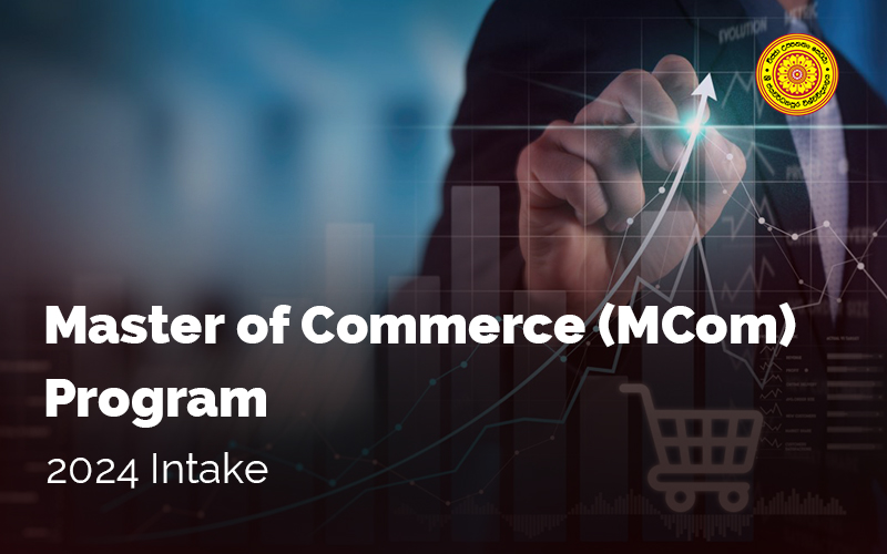 Commerce Program Master of Commerce Program - 2024 Intake - USJ - University of Sri ...
